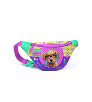 Coral High Kids Sarı Pembe Sevimli Köpek Desenli Bel Çantası 11504
