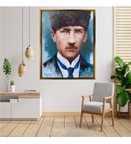 ÇERÇEVELİ ATATÜRK TABLO S442