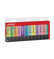 Penmark Fosforlu Kalem 12 Renk Set 6 PASTEL + 6 NEON (Mint Yeşili)