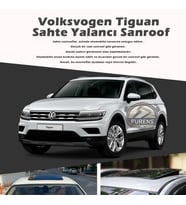 Wv Tiguan Parlak Siyah Yalancı Çakma Sahte Sunroof