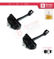 BMW X3 E83 2003-2011 41527176802 İçin 2 EA Arka Sağ ve Sol Kapı Gergi Yayı