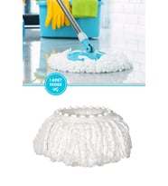 F173 Balerina ve Trendy Mikrofiber Yedek Mop - Temizlikte Mükemmellik