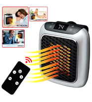 Ayarlanabilir Termostatlı ve Zamanlayıcılı, enerji tasarruflu, 800 W, mini fanlı ısıtıcı priz,