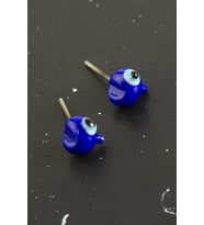 Penguen Cam Küpe