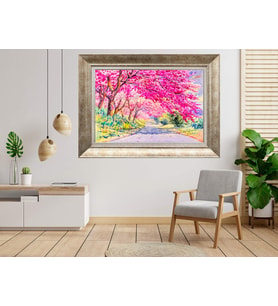 Gümüş Çerçeveli dekoratif Tablo as860