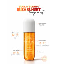 Ibiza Sunset Gourmand & Powdery Body Mist 180 ml