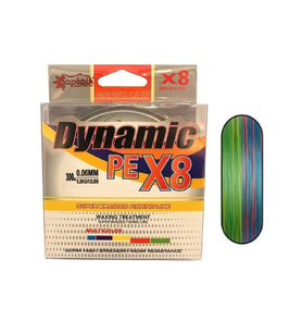 Captain Dynamic PE 8x Örgü İpi Misina 0,28mm 300mt Multi Color