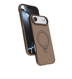 iPhone 17 Air Regal Magsafe Standlı Kapak - Çöl Titanyum