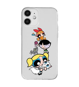 Iphone 12 Uyumlu Girls Tasarımlı Şeffaf Telefon Kılıfı