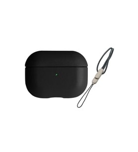 Apple Airpods 3 (3.nesil) 405 Deri Kılıf - Siyah