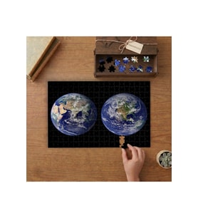 Dünyamız - Gezegenler Tasarımı 240 parça Ahşap Puzzle Ahşap Kutuda MP04229