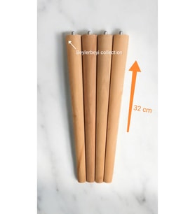4 adet. Ayak 32 cm boyunda ,puf ayağı,berjer ayağı, koltuk ayağı