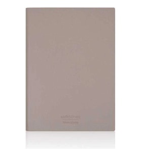 VICTORIA'S JOURNALS 1024 SOFTTONS ESNEK KAPAK B5 17x25cm 80gr. 128 YP. KREM ÇİZGİLİ DEFTER PASTEL K