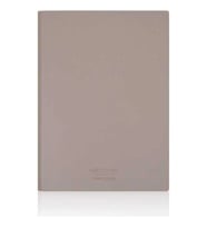 VICTORIA'S JOURNALS 1024 SOFTTONS ESNEK KAPAK B5 17x25cm 80gr. 128 YP. KREM ÇİZGİLİ DEFTER PASTEL K