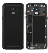 Samsung Galaxy A6 - SM-A600F FULL Kasa Arka Kapak Takım SİYAH