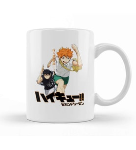 Haikyuu Hinata And Kageyama Kupa Bardak Porselen