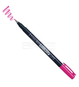 Tombow Fudenosuke Brush Pen Fırça Uçlu Kalem 22 Pink