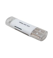 USB To Micro USB + Kart Okuyucu Otg Çevirici