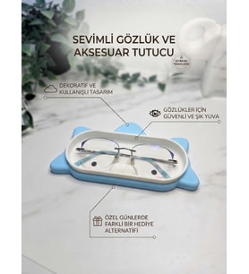 Karakter Figür Tasarımlı Gözlük Tutucu ve Çok Amaçlı Organizer