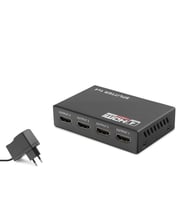 Hdmi Splitter 1080P 3D 1 In 4 Out - Siyah HDX1286