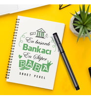 Bankacı Babalara Özel Defter ve Kalem