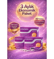 KINOMIX 30 TABLET  3 AYLIK TEDAVİ PAKETİ  ( 3 KUTU )