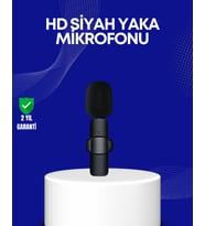Lightning Girişli 2’li Kablosuz Yaka Mikrofonu Çift Kişilik Kayıt