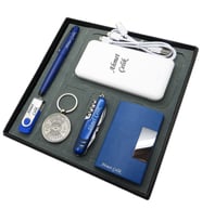 Signator® Aether  Kişiye Özel Set - 10000 mAh Powerbank  + Roller Kalem + Anahtarlık + 32 Gb. Usb Bellek + Çok Fonksiyonlu Çakı ve Kartvizitlik  İsme Özel Hediyelik Set (Karışık)