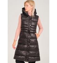 Z6757 DEWBERRY BAYAN YELEK-SİYAH