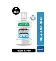 Listerine Advanced White Hafif Tat 1000 ml x2