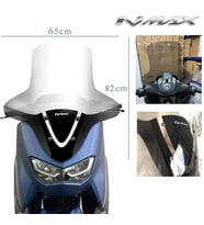Yamaha Nmax 125/155 2021-2023 Siperlik Ön Cam 82 cm (Siyah)