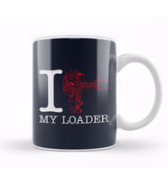 Alien I Heart My Loader Kupa Bardak Porselen