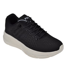Pullman Triko Kadın Spor Ayakkabı Sneaker DUM-518 SİYAH BEYAZ