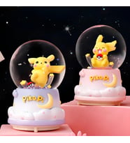 Pokemon Üflemeli Işıklı Müzikli Kar Küresi Orta Boy