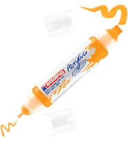 Lexroo 5400 akrilik 3D çift astar - güneşli-sarı - 1 akrilik renkli tüp - 2 nozul 2-3,5-10mm
