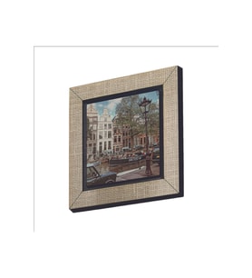 Amsterdam Görseli Baskılı MDF Magnet 7X7