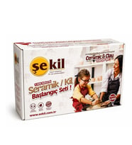 Şekil Seramik Kil Hamuru Başlangıç Seti
