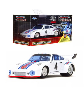 TRANSFORMERS JAZZ PORSCHE 935 TURBO DİE CAST METAL ARABA 1:32
