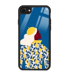 iPhone 7 Lemon Woman Tasarımlı Glossy Telefon Kılıfı