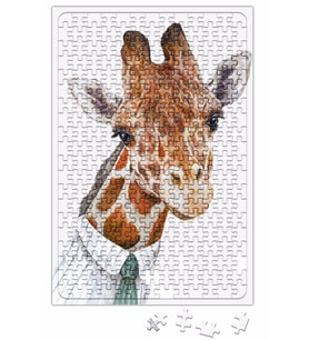 Uzun Zürafa Grafiği Puzzle 240 Parça Yapboz