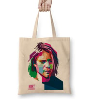 Kurt Cobain Bez Çanta Uzun Saplı
