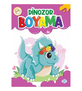 Neşeli Dinozor Boyama