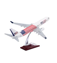 Zekupp - Maket Uçak - Boeing 737-800 1/100 - ABD ÖZEL TASARIM Model Uçak