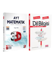 3D AYT Matematik ve AKM Dil Bilgisi Soru Bankası Seti 2 Kitap