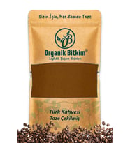 Organik Bitkim Türk Kahvesi - Taze Çekilmiş 1000 gr