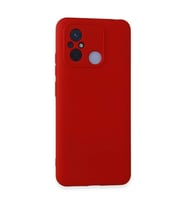 Xiaomi Redmi 12c Kılıf Nano İçi Kadife Silikon - Kırmızı