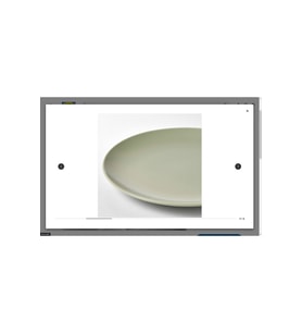 Fargklar Servis Tabak Seti, Açık Yeşil, 26 Cm, 4 Adet