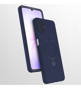 Samsung Galaxy A07 Uyumlu Kılıf M-safe Şarj Özellikli Standlı Zore Samara Kapak