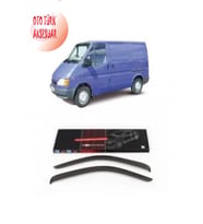 Ford Transit T15 1997-2002 Mugen Cam Rüzgarlığı Ön Sunplex (Siyah)