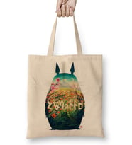 Forest Dream Totoro Bez Çanta Uzun Saplı
